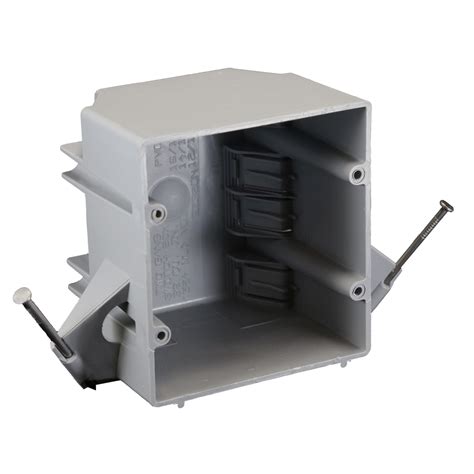 two gang electrical box|double gang box electrical outlet.